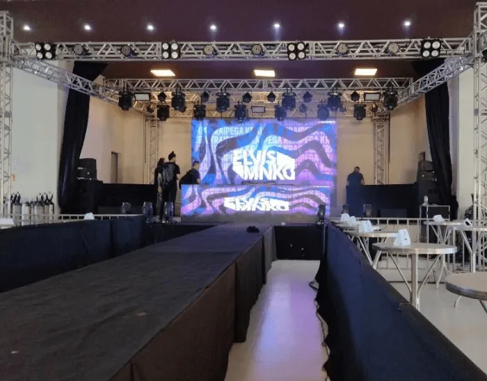 Produção personalizada em evento da Europa Show